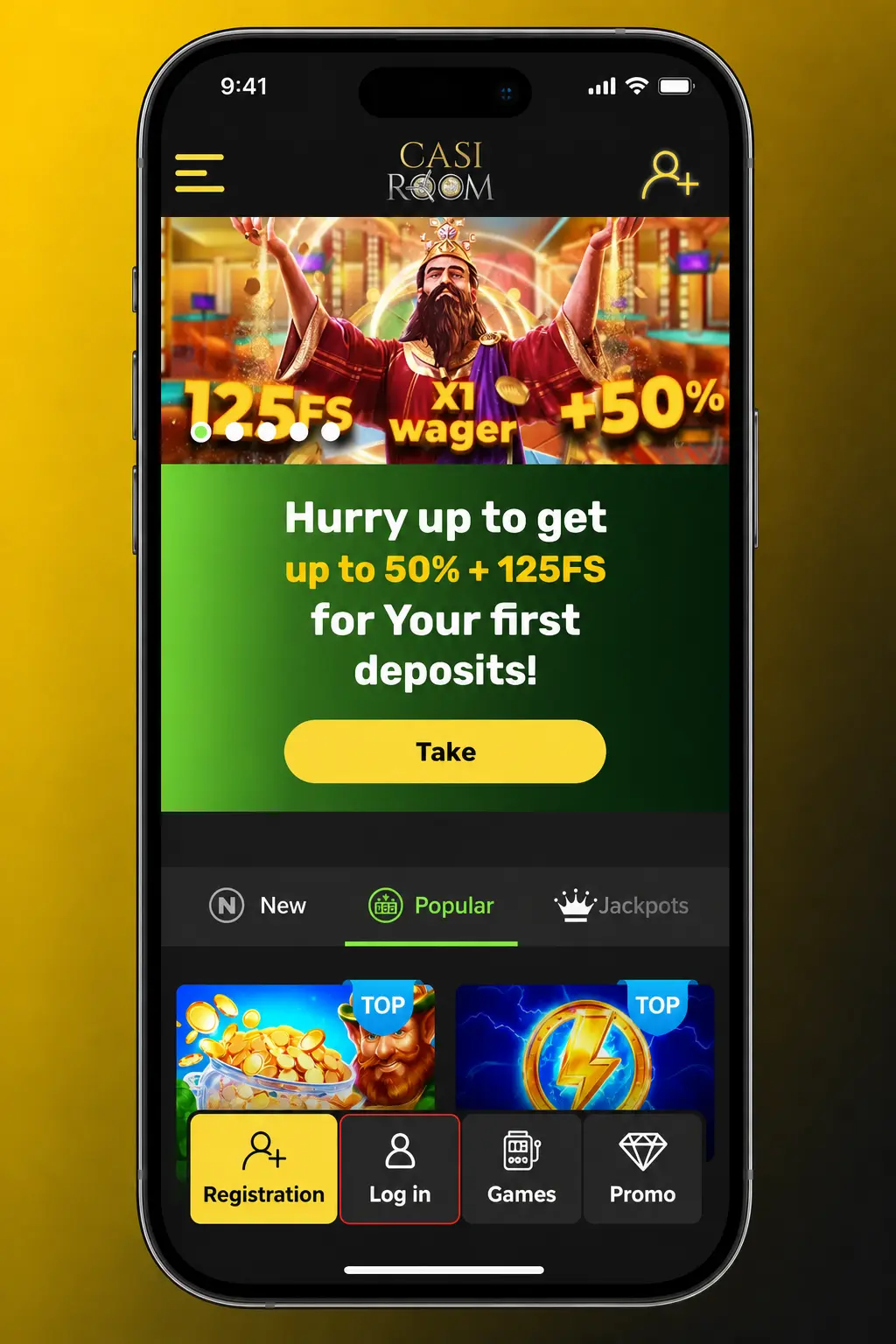 Casiroom account login steps for email, password, one-time code, casino, sportsbook, bonuses, and cashier