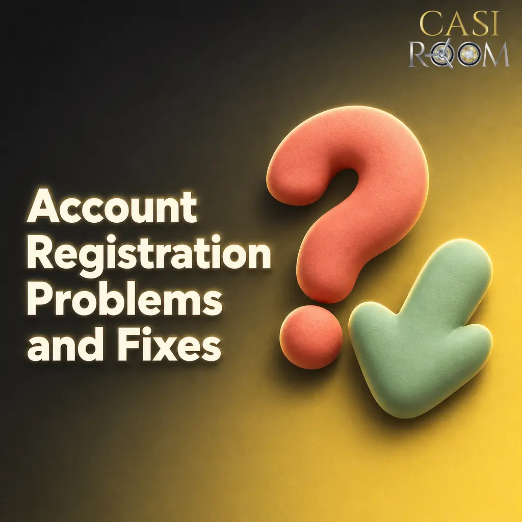 Account registration problems and fixes for email, SMS code, KYC details, age, address and payment method issues