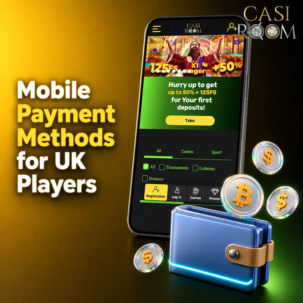 Mobile cashier showing UK player deposit and withdrawal limits for Visa, Mastercard and crypto payments