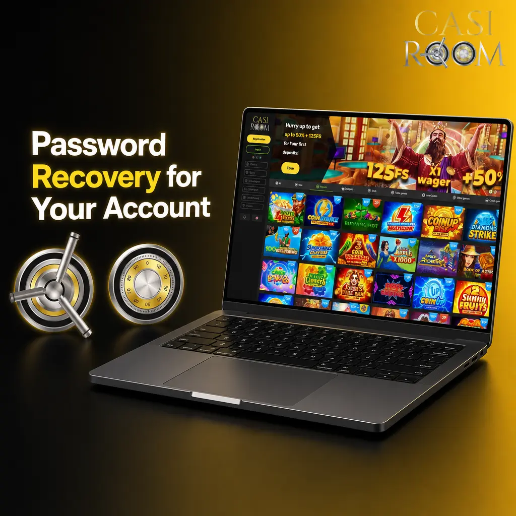 Password recovery steps using registered email or mobile to reset password and sign in again