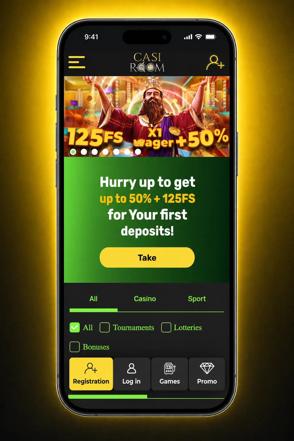 Casiroom withdrawal guide showing Cashier steps, payment options, limits, and processing times on screen
